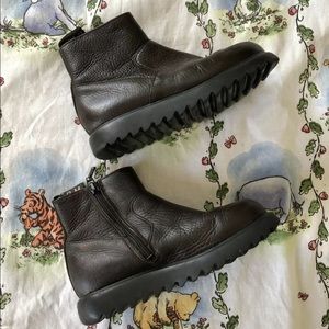 Pom D’Api Brown Leather Country Boots 11.5